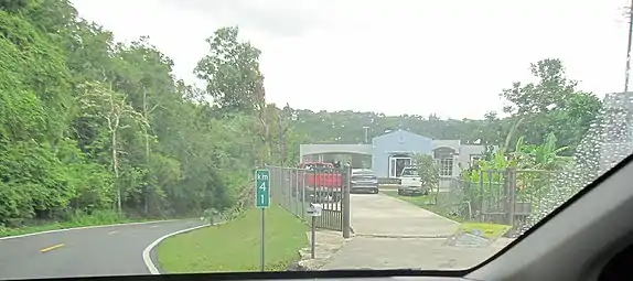 PR-155 at km 41 southbound towards Orocovis