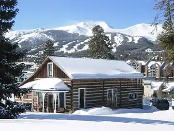 Edwin Carter Log Cabin Naturalist Museum (c. 1875) Edwin Carter in Breckenridge, Colorado