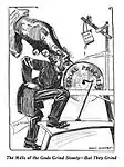 Cartoon in The Progressive Woman, March 1912.