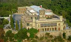 Another bird’s-eye view of the castle