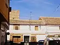 Castle tower from Arzobispo Calzado Street