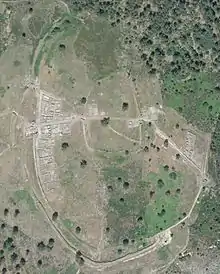 Aerial photo of San Cibrao de Las