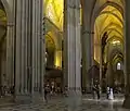 Inside the cathedral