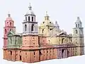 Model of the project of Herrera for the Cathedral of Valladolid.
