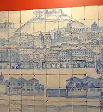 Azulejos of the Lisbon Cathedral, ca. 1755.
