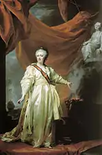 Dmitry Levitzky, Catherine the Great in a Temple of Justice (1783)