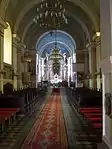 Interior of St. Adalbert's Church