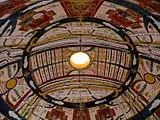 Ceiling of entrance foyer at Jawahar Kala Kendra, Jaipur