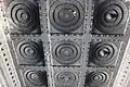 Ceiling relief in outer mantapa in the Harihareshwara temple at Harihar