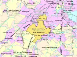 Census Bureau map of East Brunswick, New Jersey
Interactive map of East Brunswick Township, New Jersey