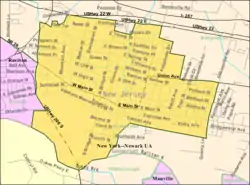 Census Bureau map of Somerville, New Jersey
Interactive map of Somerville, New Jersey