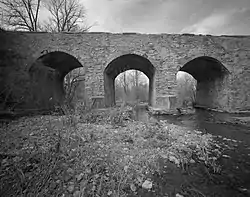 Centennial Bridge in Center Valley, March 1996