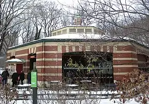 Central Park Carousel at Central Park in New York City