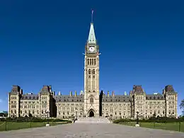 Image 101Centre Block, Ottawa, Canada (from Portal:Architecture/Civic building images)