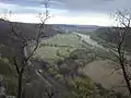 Mureș river near Lipova, Romania