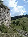 Oratea Fortress&nbsp;[ro] in Podu Dâmboviței, where Vlad the Impaler was once imprisoned