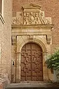 Renaissance door of the château (restored)