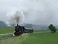 Loco. no 30 Chanderli climbing uphill shortly before Hammerstein