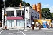 2015: The two-storey mixed-use building formerly housing Coffee Time pre-demolition