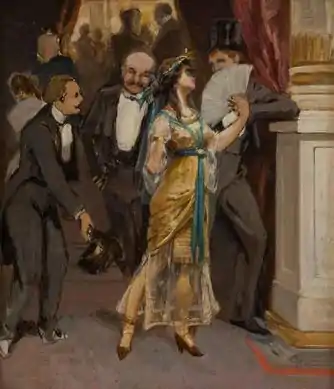 Sketch for the Masked Ball