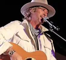 Charlie Colin (Train) performing at the Newport Beach Civic Center in 2017