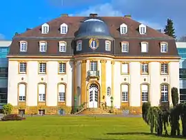 The chateau in Charleville-sous-Bois
