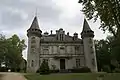Western face of the Château