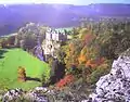The castle of Walzin in Belgium belongs to Count Alexis de Limburg Stirum.