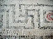 Roman mosaic from Chedworth Roman Villa (England)