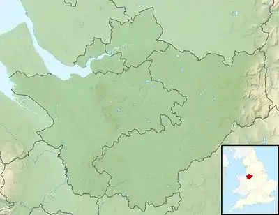 First Battle of Middlewich is located in Cheshire