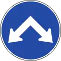 Pass on either side