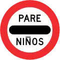 Stop for children crossing