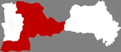 Benxi County in Benxi City