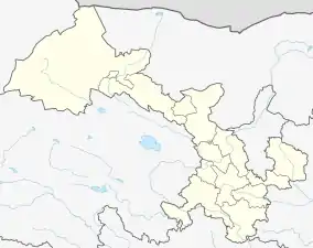 Linxia County is located in Gansu