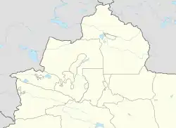 Jinghe is located in Dzungaria