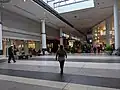 The mall on September 9, 2019, showing Zara, Lammle's, Orange Julius Bell, H&M, Chapters, and the Scotiabank Theatre.