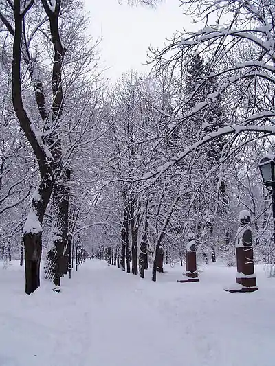 Image 1A view of Chişinău in winter, 2006