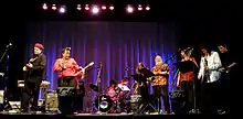 Chopteeth playing at the Kennedy Center (2008).