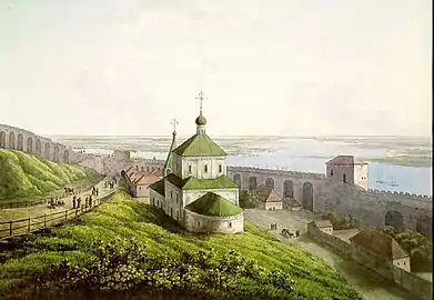 Church of St. Simeon Stylites.Nizhny Novgorod Kremlin