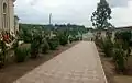 Orthodox church grounds