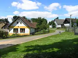 Centre of Chyšná