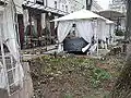 The restaurants in the garden