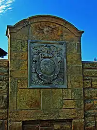 CWA marker at Breese Stevens Field in Madison, Wisconsin (1934)