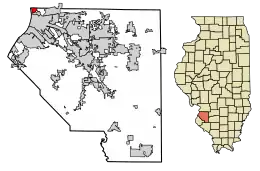 Brooklyn in St. Clair County, Illinois.