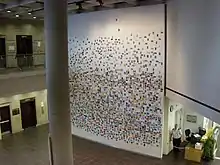 Cliff Eyland's "Untitled", in the lobby