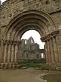 Fountains Abbey Cloister portal