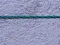 Clotheslines fiber made with polyurethane