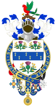 Coat of arms of former governor-general Sir Ninian Stephen