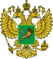 Coat of arms used in Russian-occupied Kharkiv Oblast