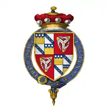 Arms of Thomas Stanley, 1st Baron Stanley